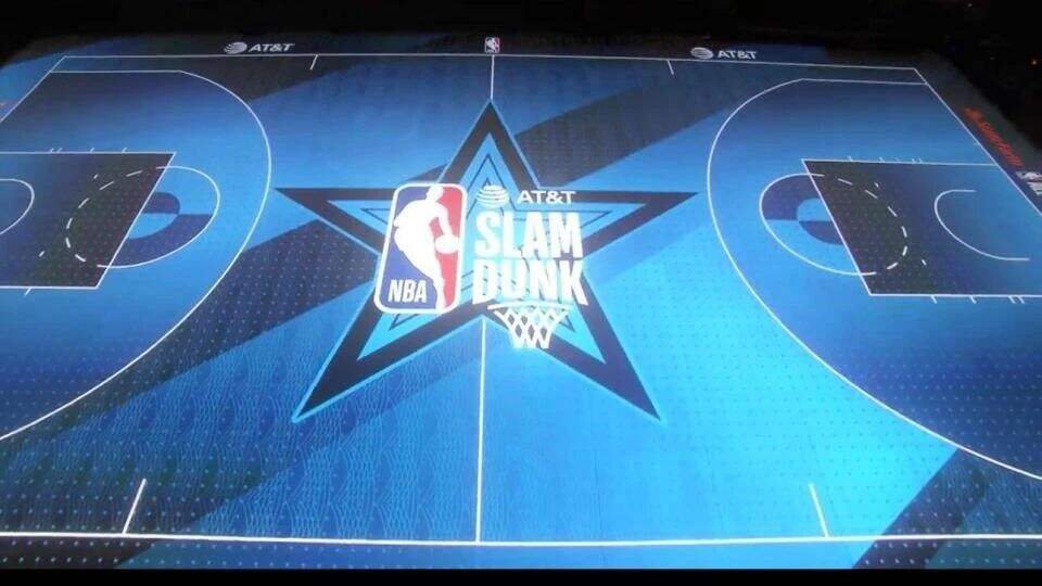NBA全明星赛首次接纳LED地板屏，大宝娱乐lg官方网站至真显示闪耀篮球盛宴